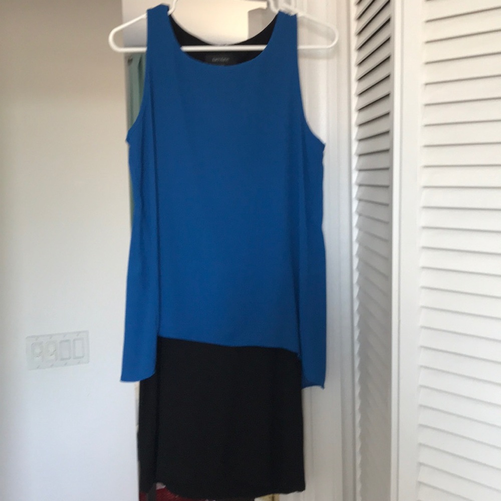 Karen Kane dress with adorable cape back!